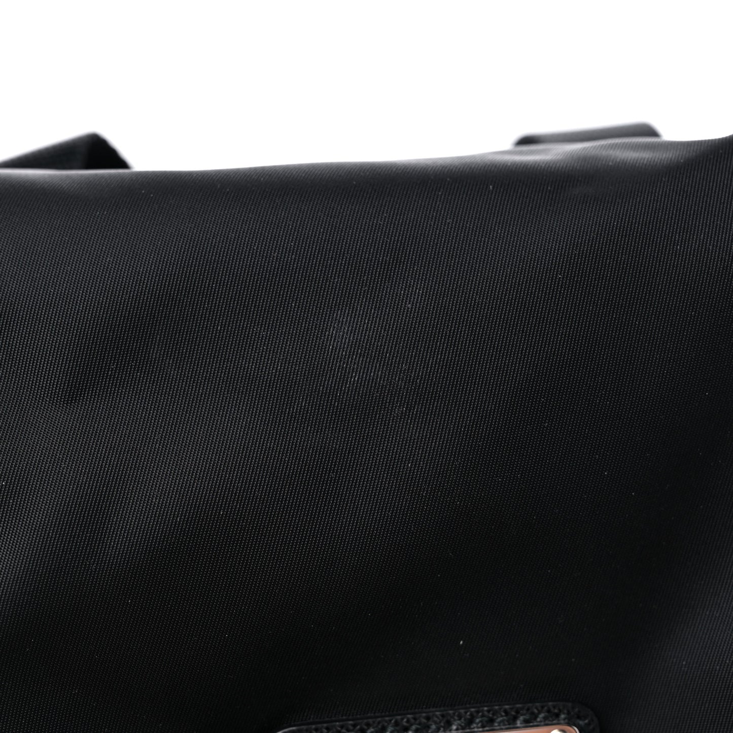 Re-Nylon Saffiano Medium Backpack Black