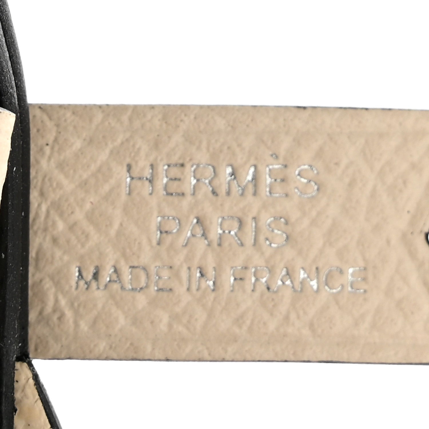 Hermes Epsom Barenia Sail Boat Bag Charm Black Nata Fauve Toffee 3 of 5