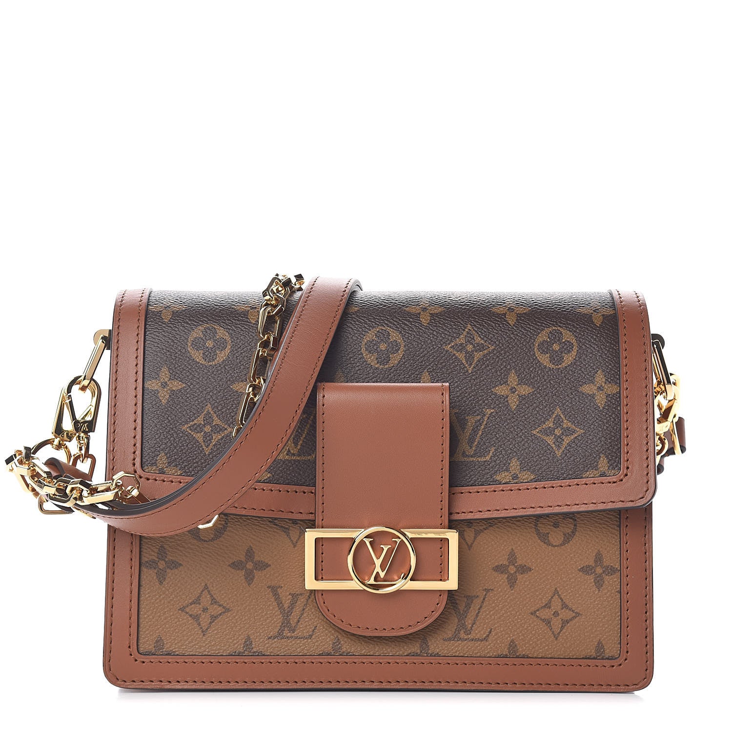 Louis Vuitton Reverse Monogram Dauphine MM 2 of 10