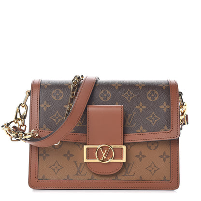 Louis Vuitton Reverse Monogram Dauphine MM 2 of 10