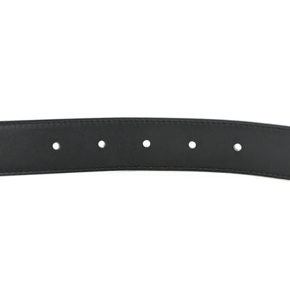 Gucci Calfskin Double G 30mm Belt 80 32 Black 4 of 5
