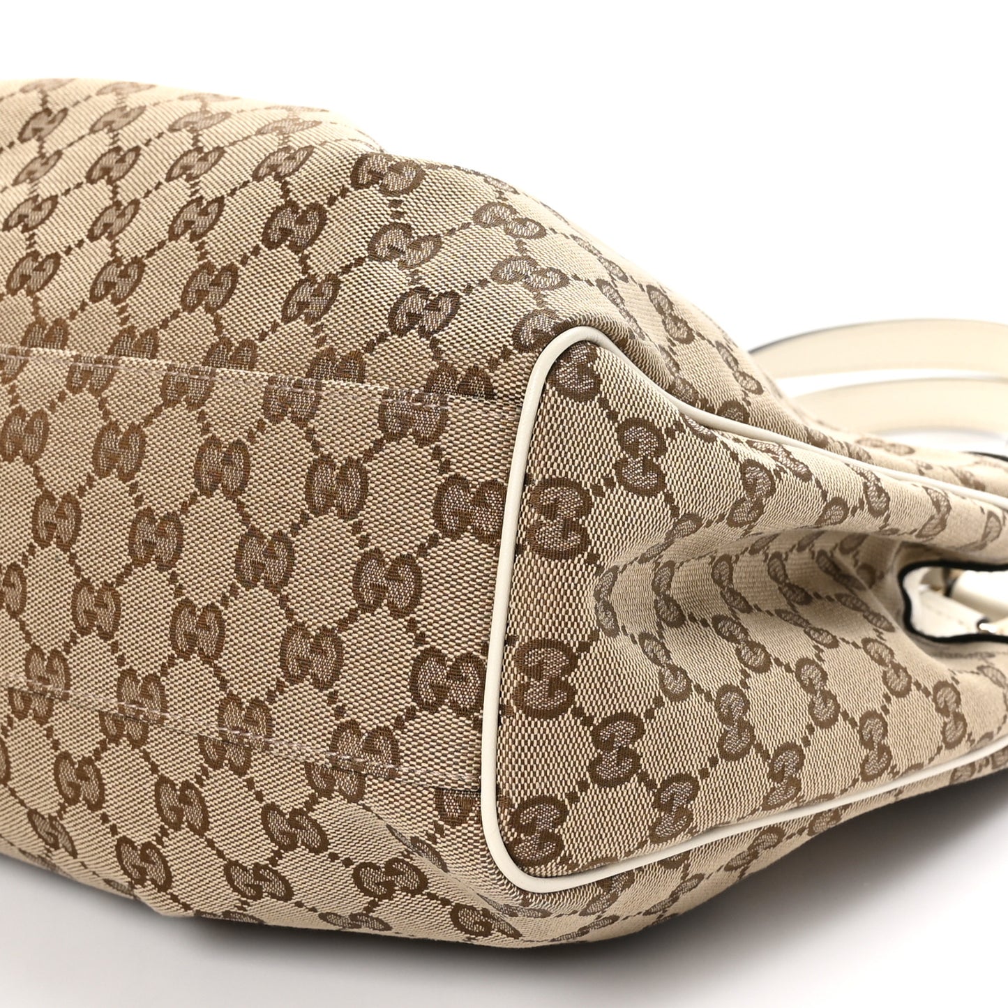 Monogram Shoulder Bag White