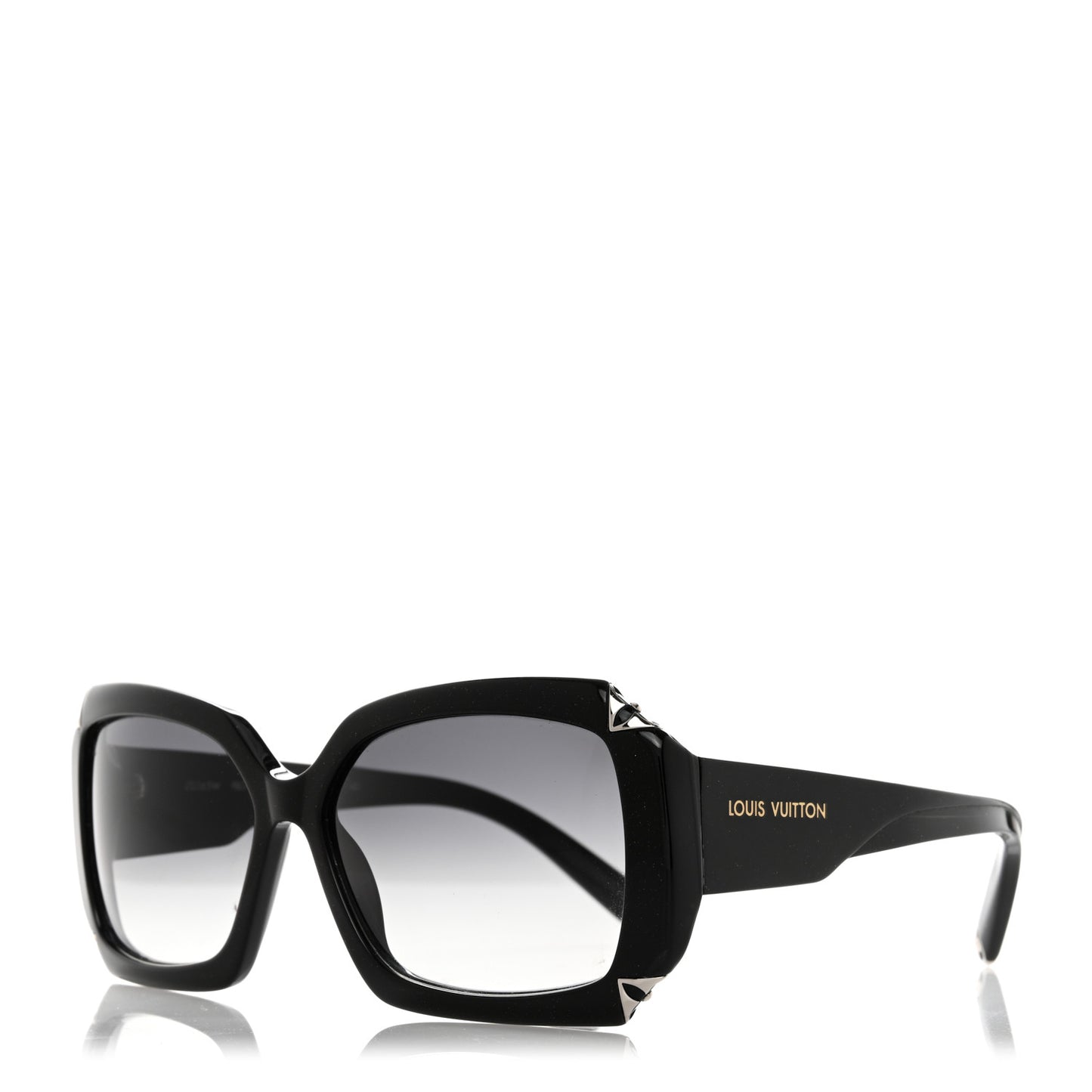 Acetate Hortensia Sunglasses Z0365W Black Glitter