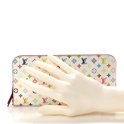 Louis Vuitton Monogram Multicolor Insolite Wallet White Figue 2 of 6