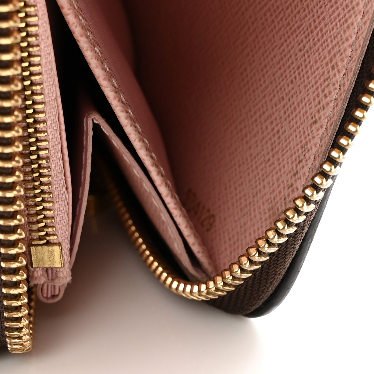 Monogram Zippy Wallet Rose Ballerine