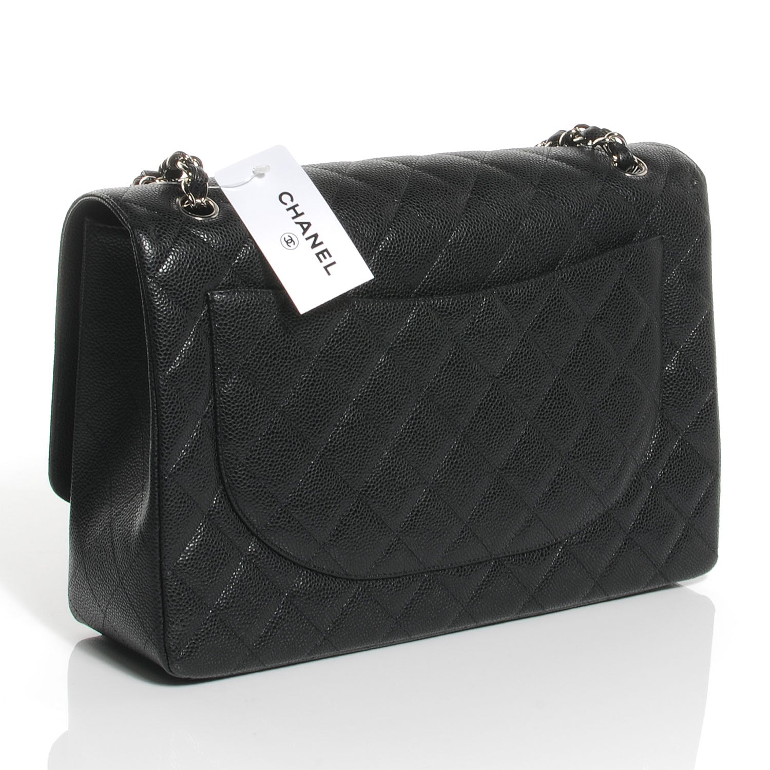 Chanel Caviar Maxi Single Flap Black 3 of 7