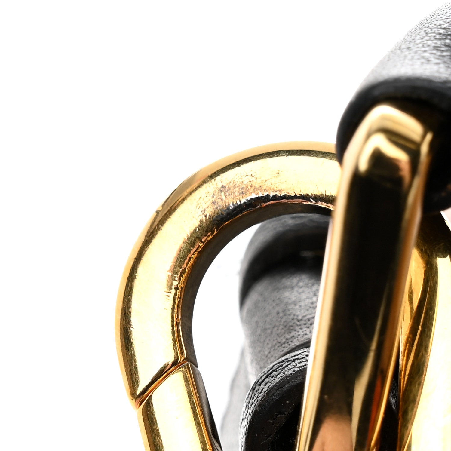 Loewe Calfskin Small Puzzle Bag Mink Coral Black 16 of 20