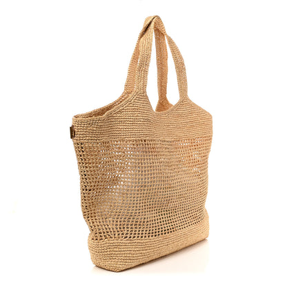 Saint Laurent Raffia Icare Shopping Tote Natural 4 of 11