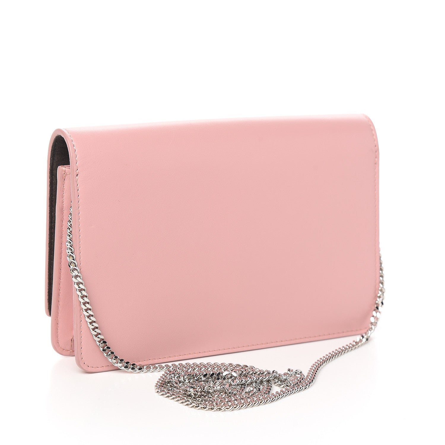 Fendi Vitello Century Hypnoteyes Tube Wallet On Chain Bubblegum 2 of 8