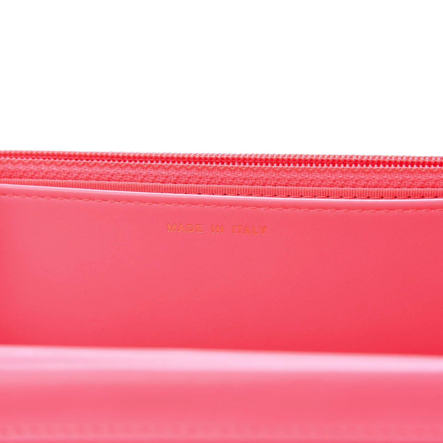 Chanel Patent Calfskin Quilted Boy Wallet On Chain WOC Pink 7 of 15