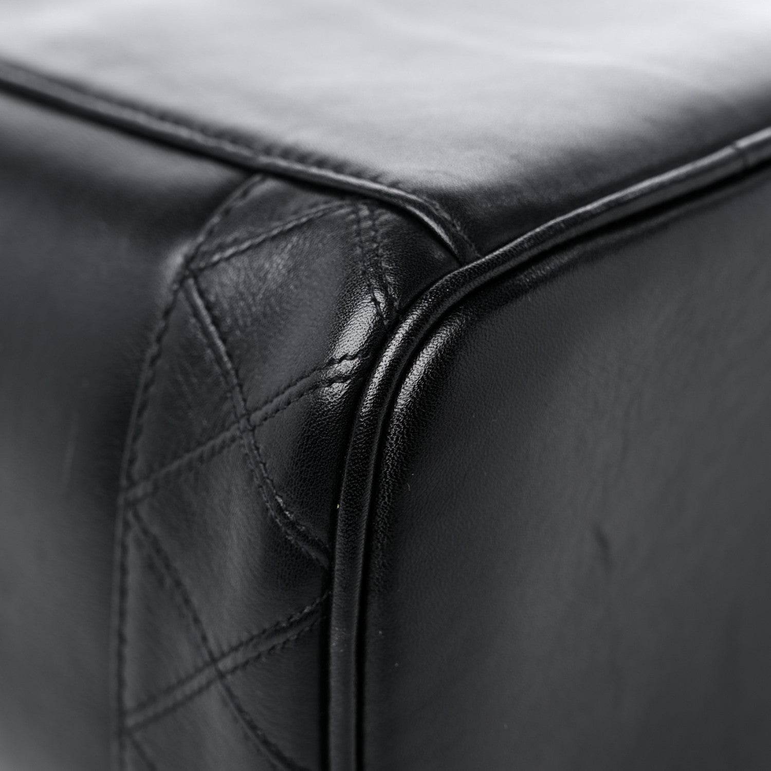Chanel Lambskin Vanity Cosmetic Case Black 11 of 14