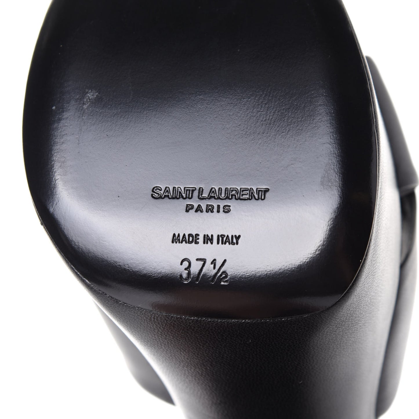 Vendome Bianca 85 Platform Sandals 37.5 Black