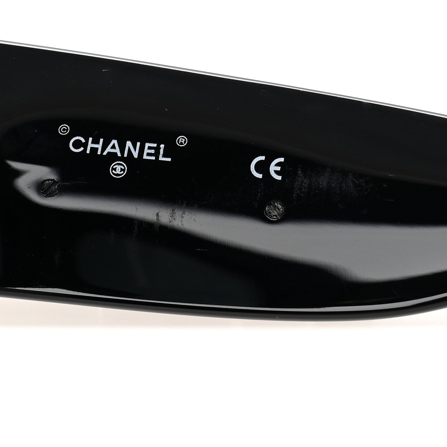 Acetate CC Logo Square Sunglasses 71472A Black