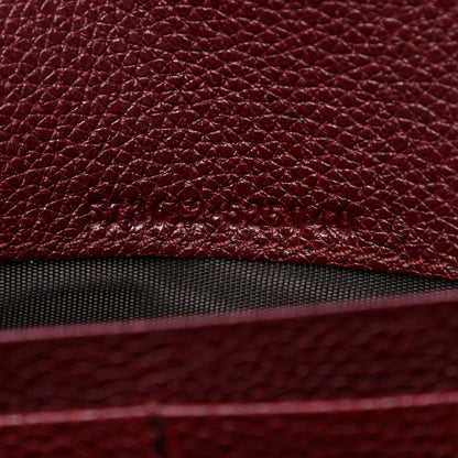 Gucci Grainy Calfskin Zumi Continental Wallet Vintage Bordeaux 7 of 8