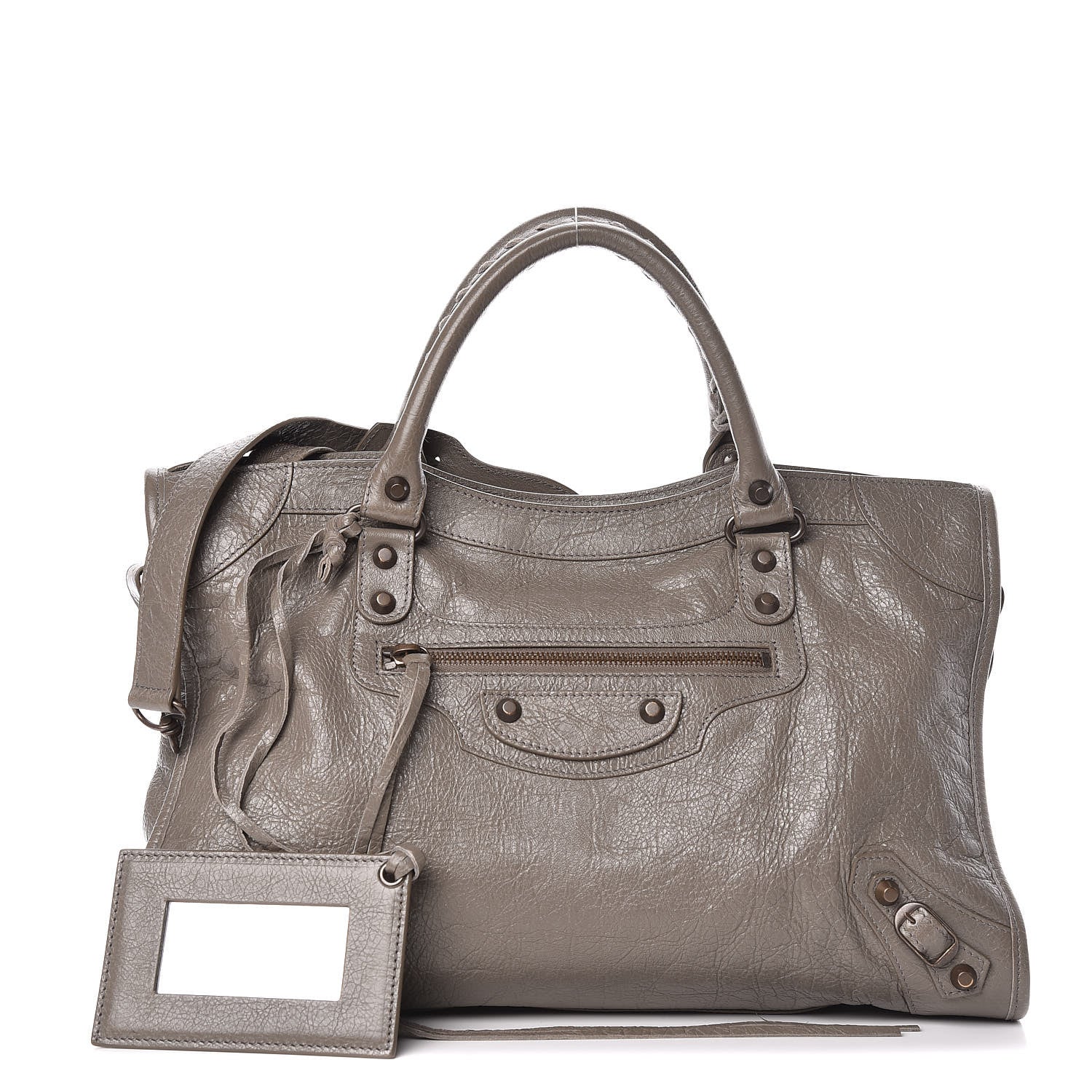 Balenciaga Agneau Classic Hardware City Beige Liege 1 of 9