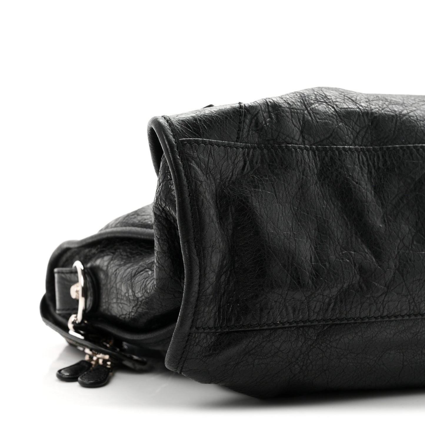 Agneau Giant 12 Silver Hardware City Black