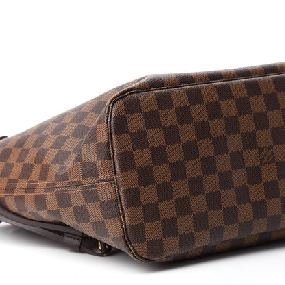 Louis Vuitton Damier Ebene Neo Neverfull MM Rose Ballerine 6 of 12