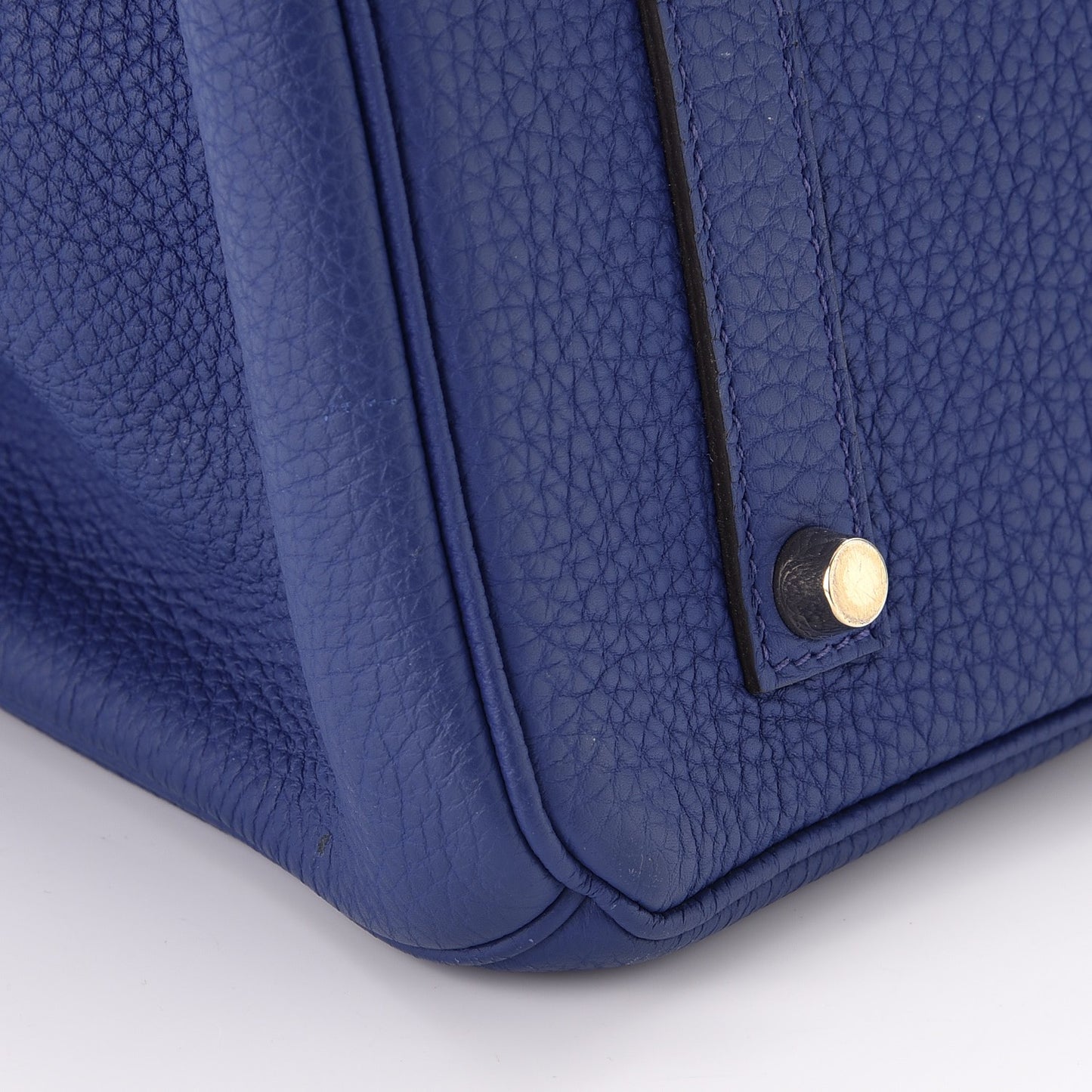 Togo Birkin 35 Bleu Electrique