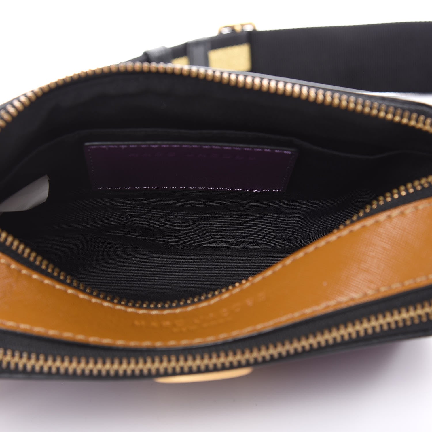 Marc Jacobs Saffino Small Snapshot Camera Bag Purple Gold 6 of 10
