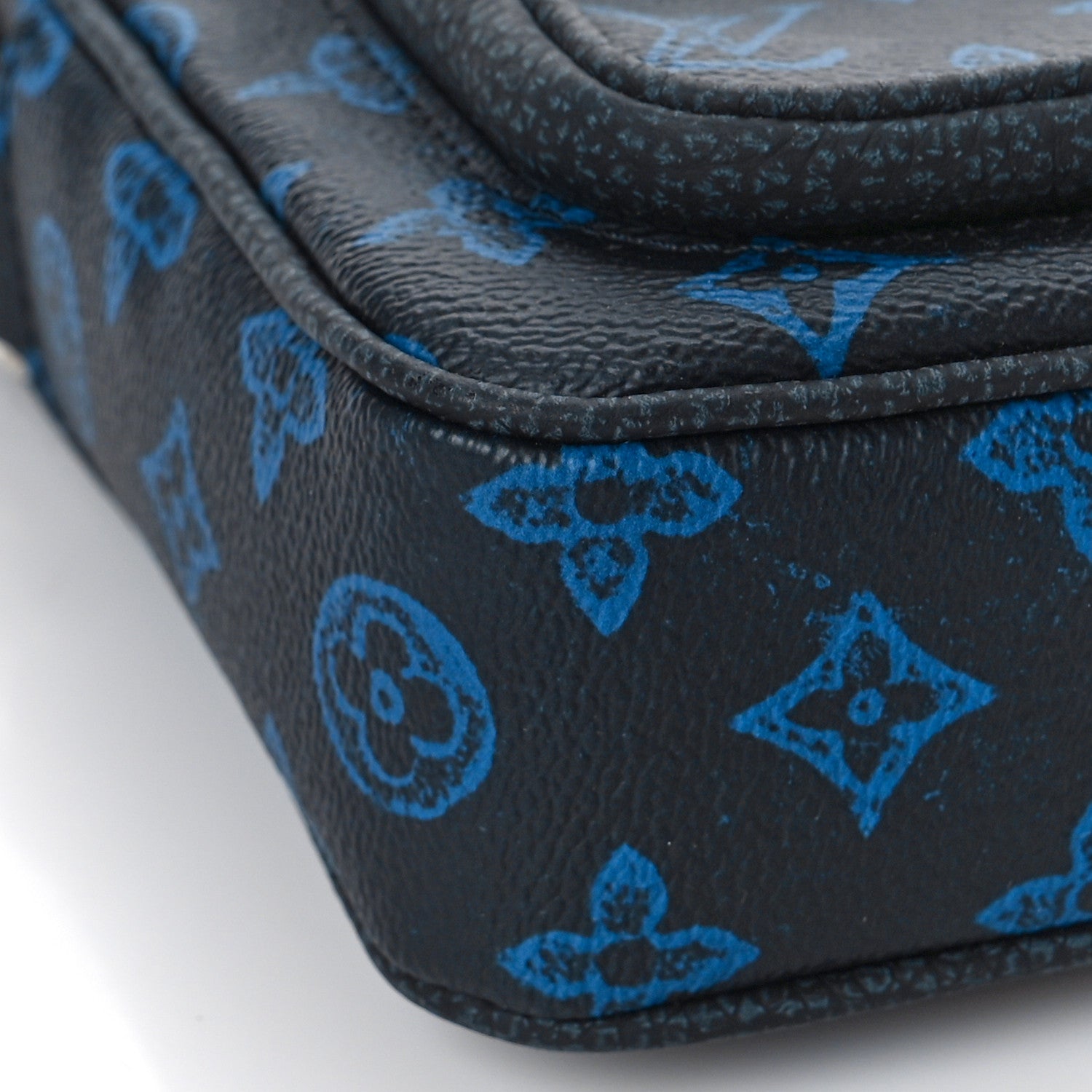 Louis Vuitton Monogram Macassar Christopher Wearable Wallet Blue 7 of 8