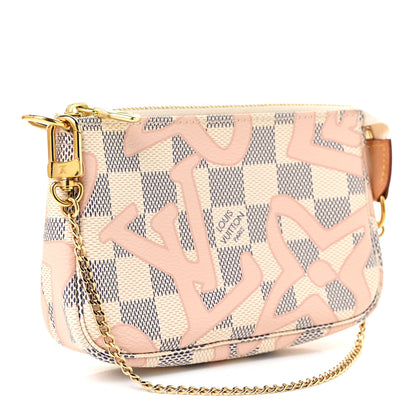 Louis Vuitton Damier Azur Tahitienne Mini Pochette Accessories 4 of 11