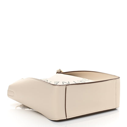 Stella McCartney Eco Alter Nappa Perforated Logo Mini Crossbody White 4 of 11