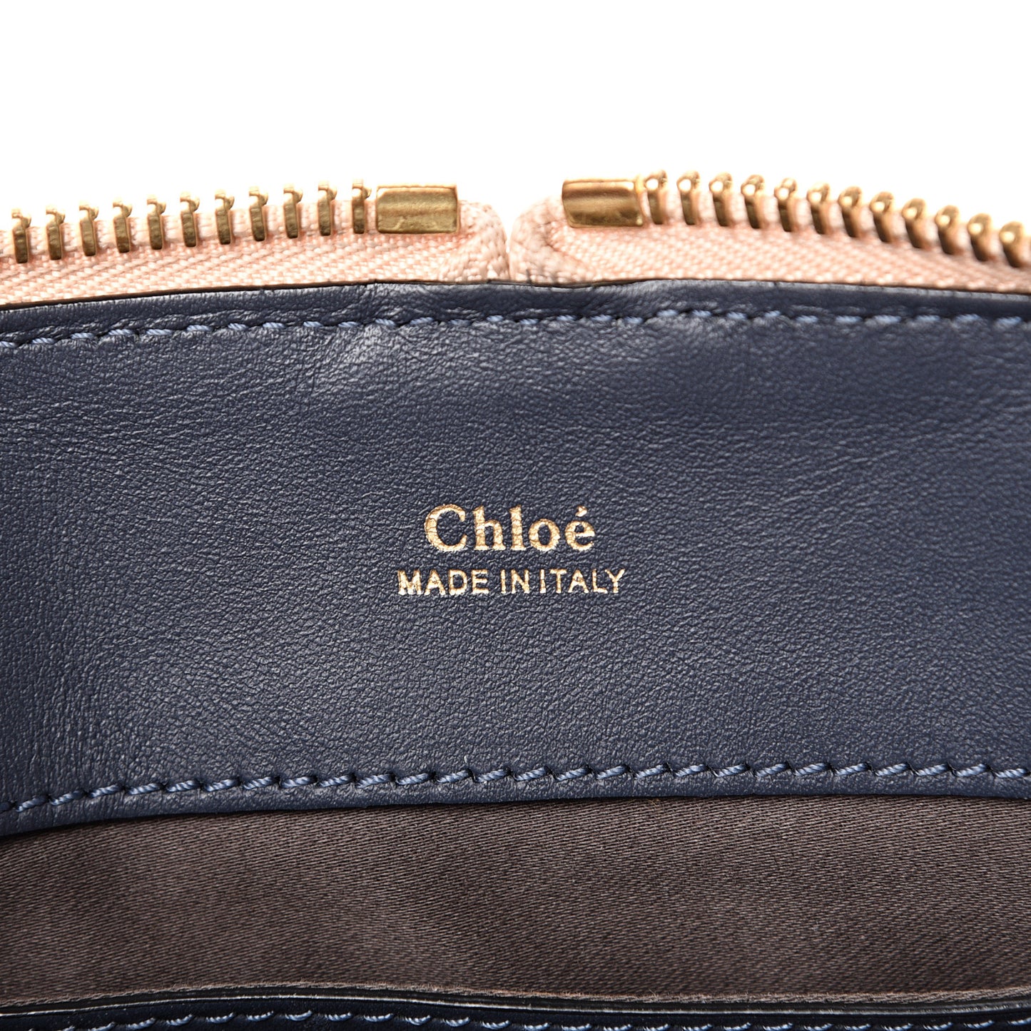 Smooth Calfskin Mini Baylee Tote Street Blue Navy