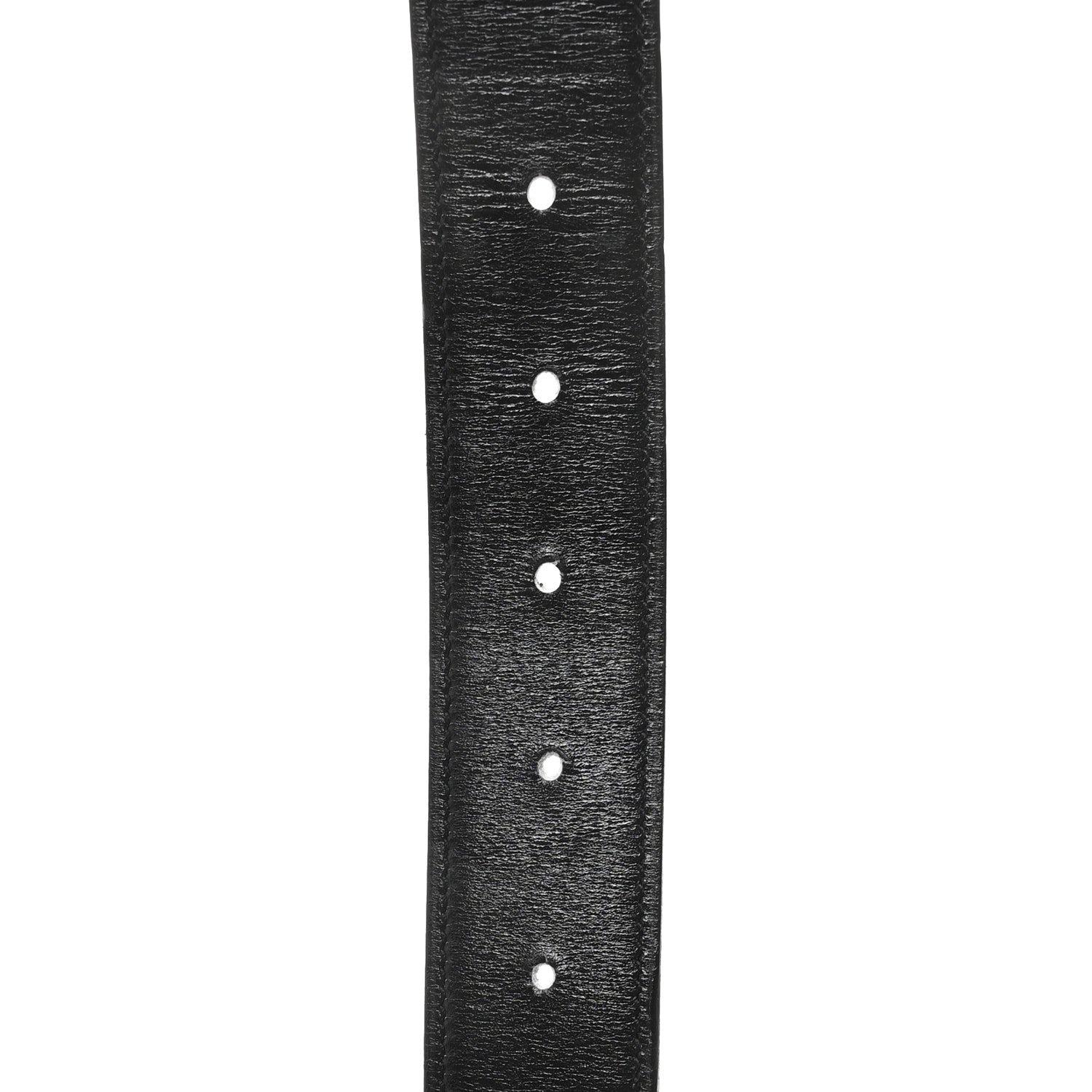 Hermes Box 32mm Guilloche H Belt 100 Black Chocolate 5 of 8