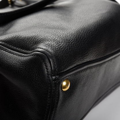 Miu Miu Vitello Daino Tote Nero Black 13 of 15