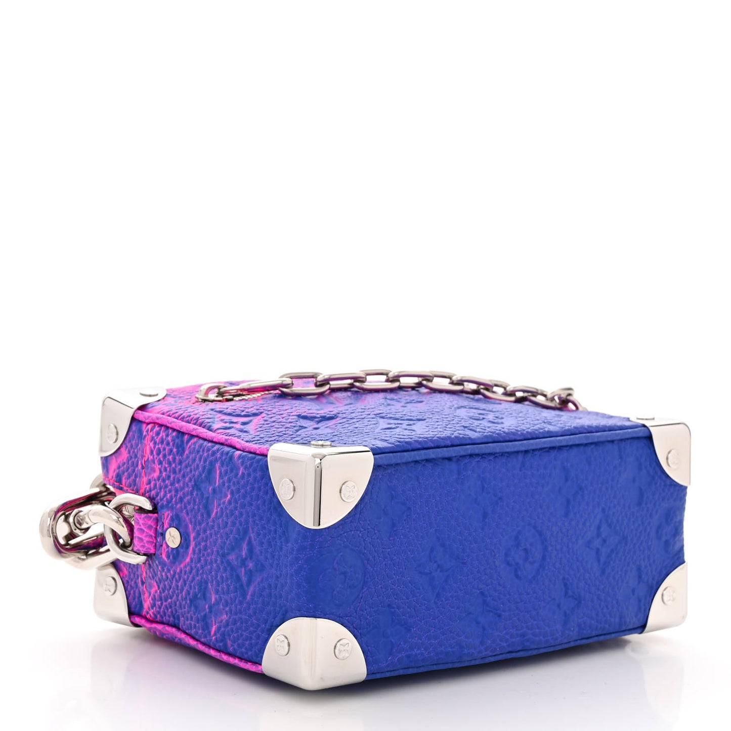 Taurillon Illusion Mini Soft Trunk Bleu Rose