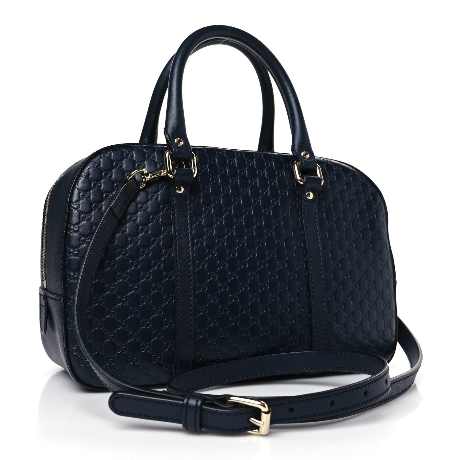 Gucci Microguccissima Medium Crossbody Bag Blue 3 of 9