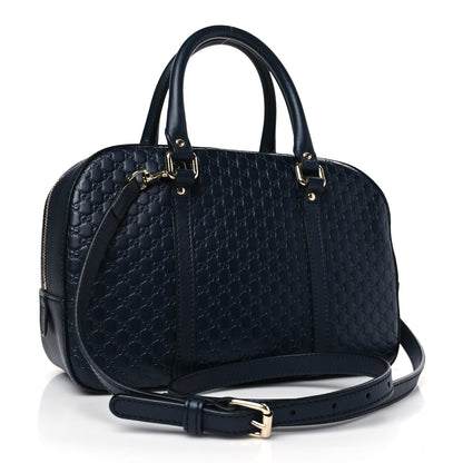 Gucci Microguccissima Medium Crossbody Bag Blue 3 of 9