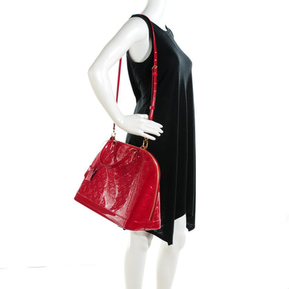 Louis Vuitton Vernis Alma GM Pomme D'Amour 3 of 9