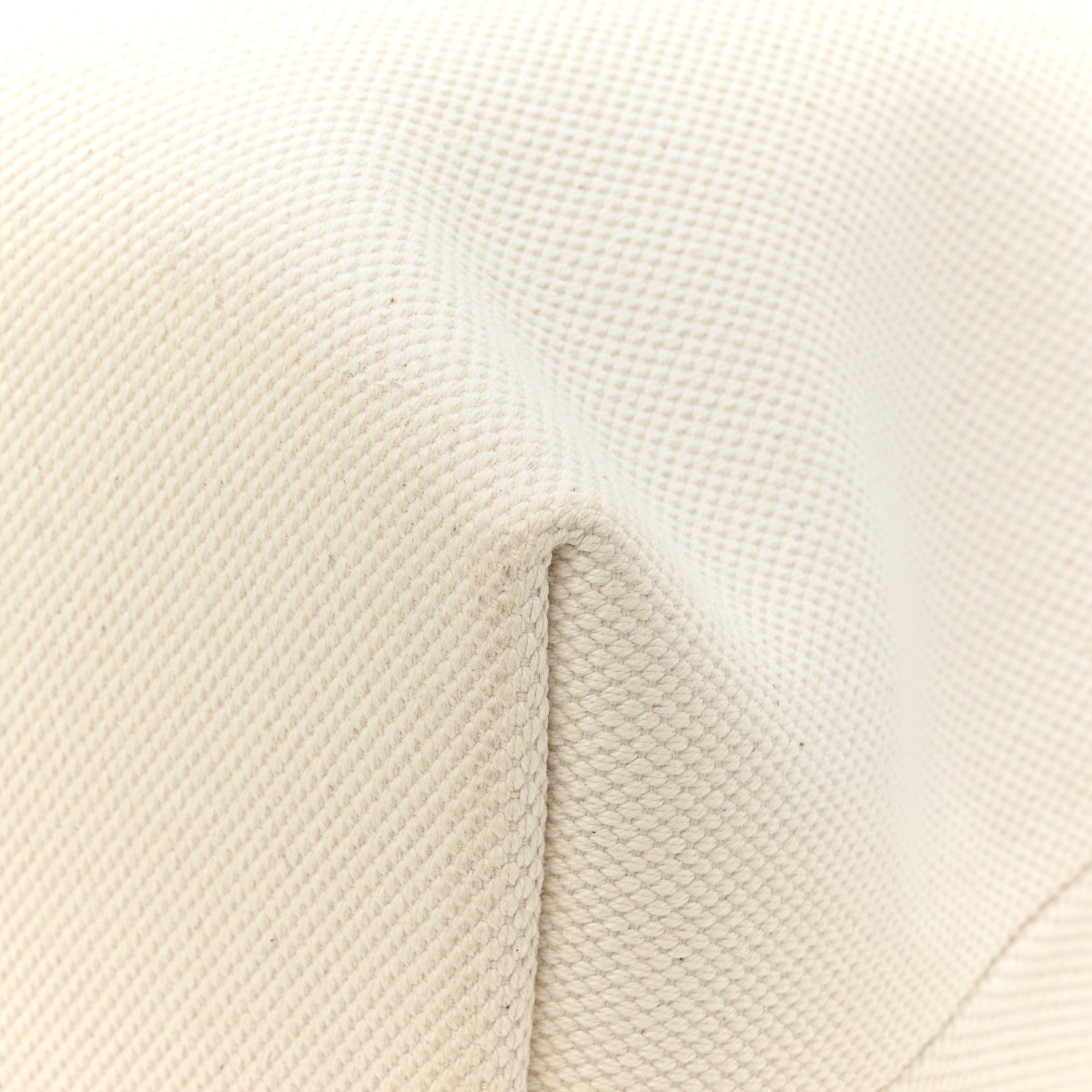 Celine Canvas Calfskin Logo Print Horizontal Cabas Natural Tan 10 of 13