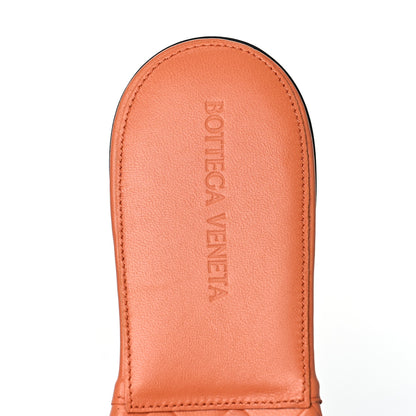 Bottega Veneta Nappa Maxi Intrecciato Lido Flat Sandals 39 Papaya 7 of 7