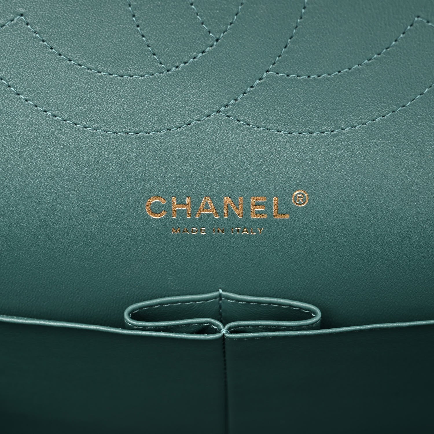 Chanel Lambskin Quilted Jumbo Double Flap Green 6 of 11