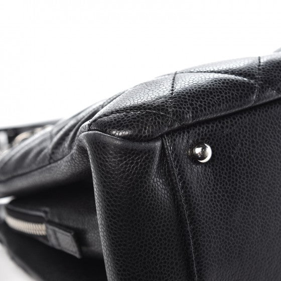 Chanel Caviar Quilted Timeless CC Soft Tote Black 13 of 14