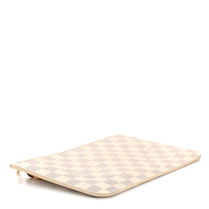 Louis Vuitton Damier Azur Neverfull MM GM Pochette 4 of 9