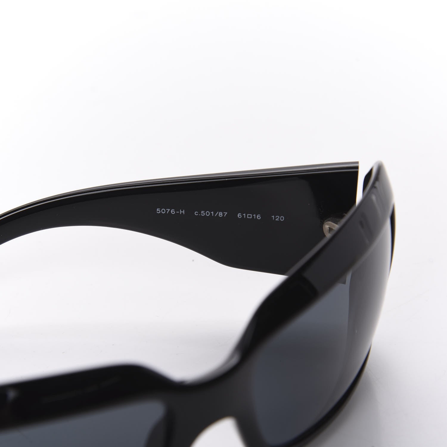 Chanel Mother of Pearl CC Sunglasses 5076-H Black 6 of 8
