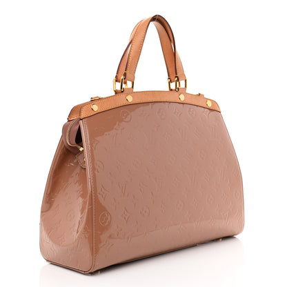 Louis Vuitton Vernis Brea GM Rose Velours 3 of 11