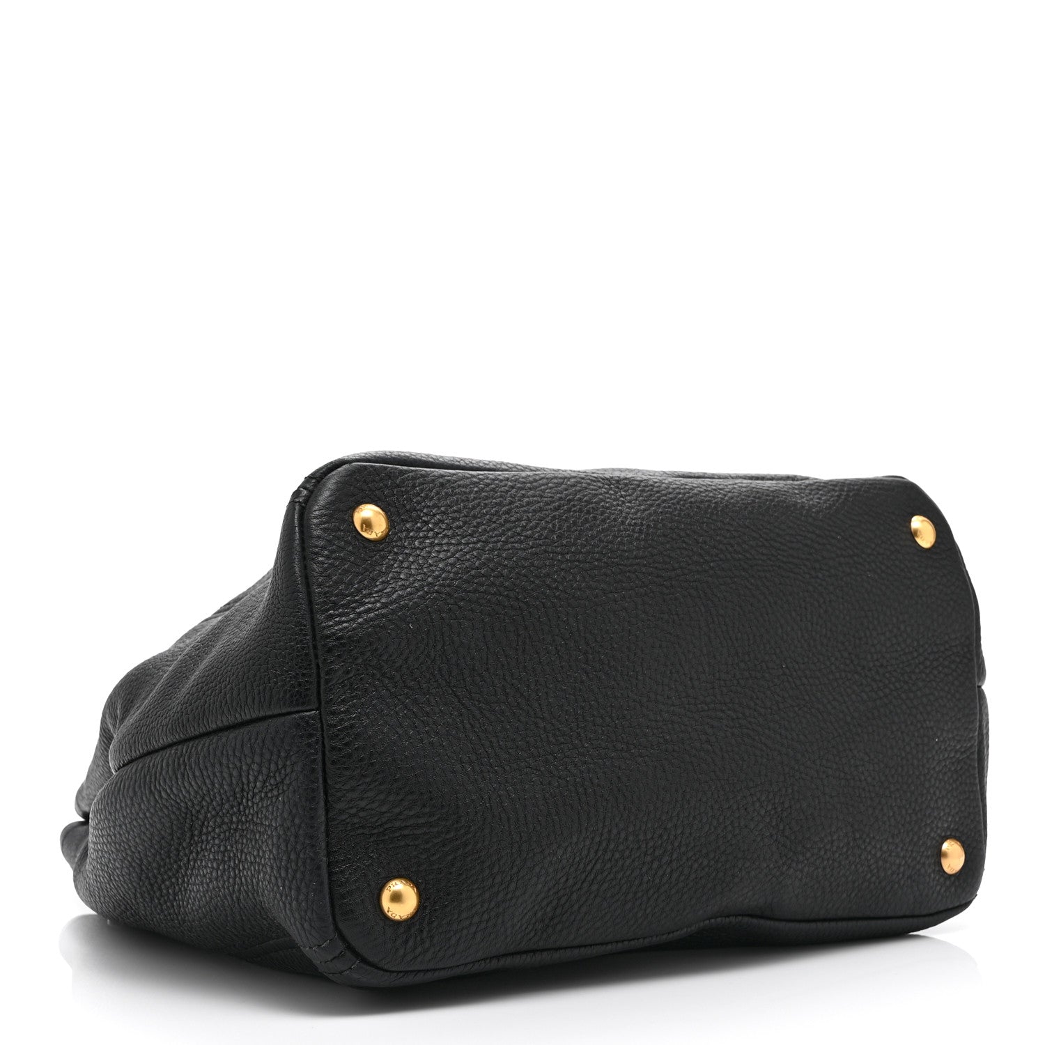 Prada Vitello Daino Tote Black 4 of 11