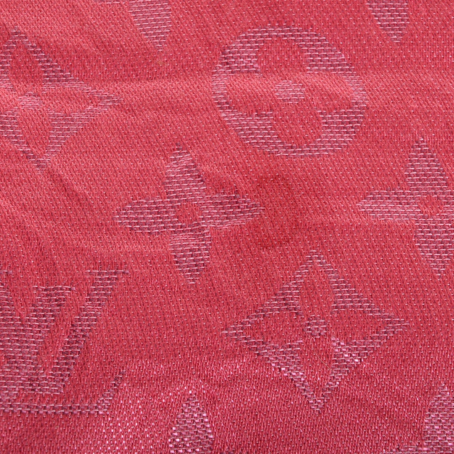 Silk Wool Monogram Voile Shawl Corail
