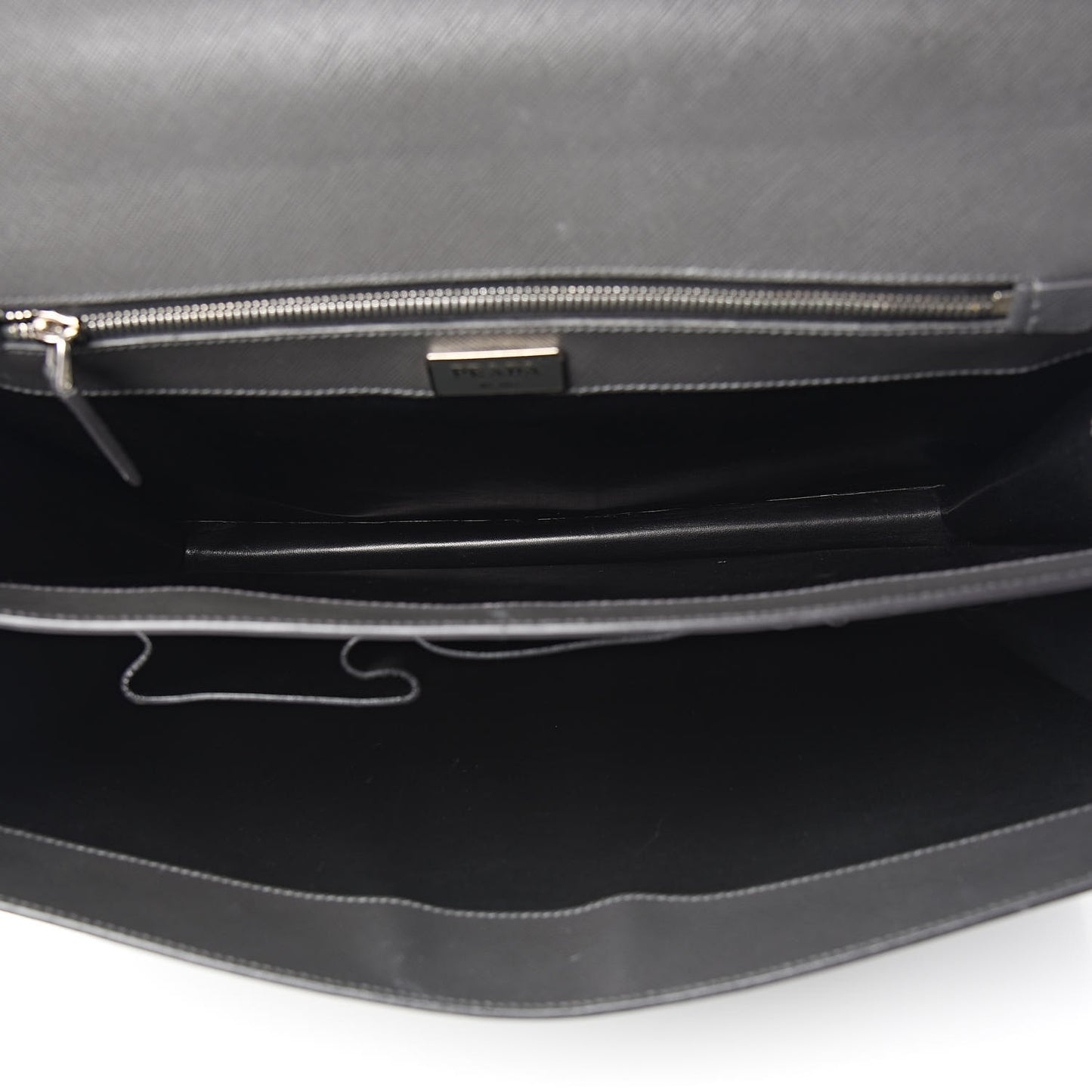 Saffiano Briefcase Marmo
