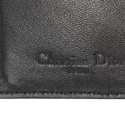 Christian Dior Metallic Patent Micro-Cannage Lady Dior Card Holder Gold 6 of 9