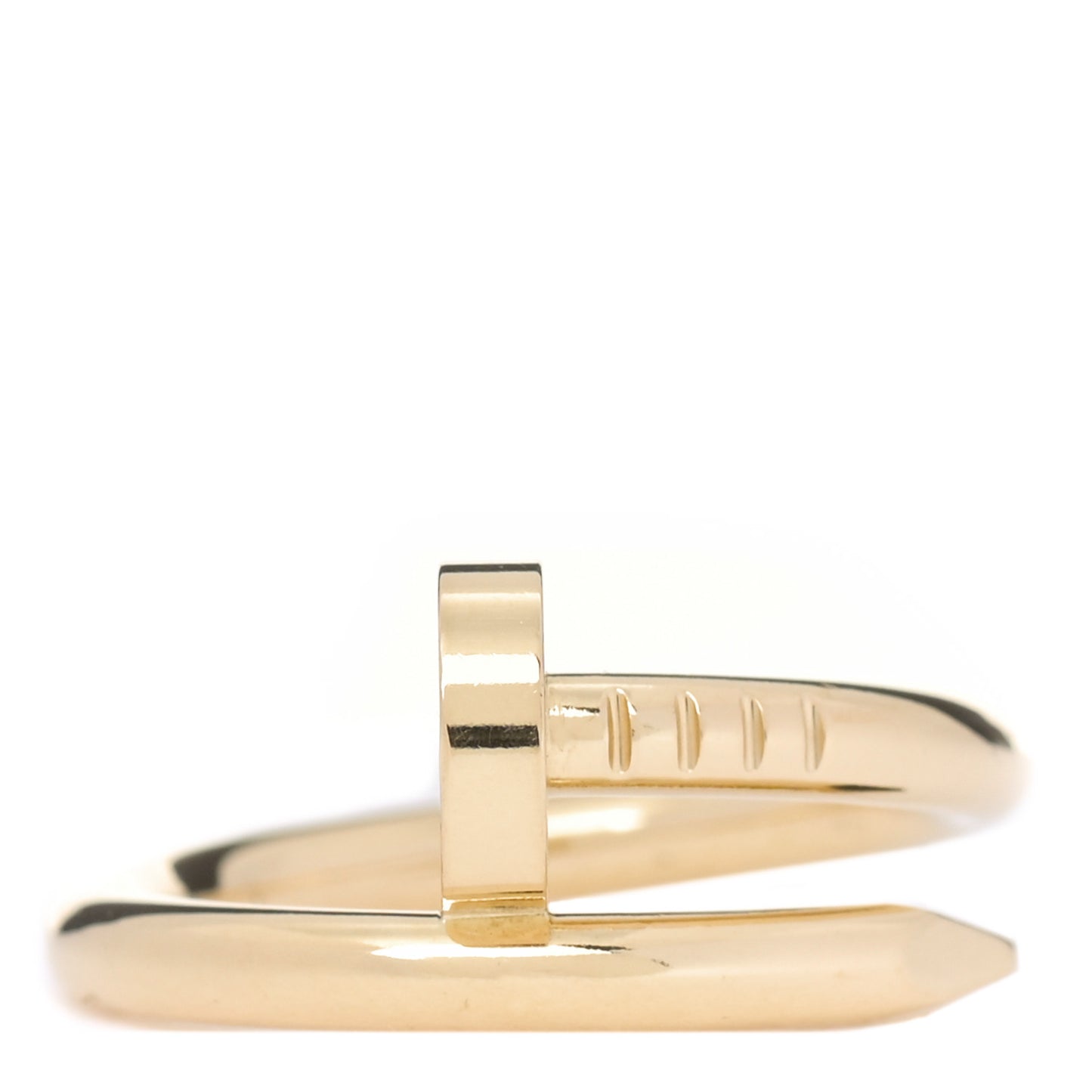 18K Yellow Gold Juste Un Clou Ring 50 5.25