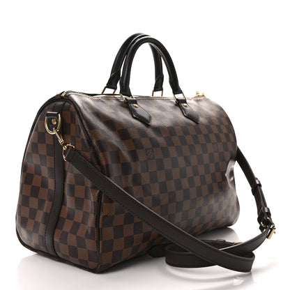 Louis Vuitton LOUIS VUITTON Damier Ebene Speedy Bandouliere 35 3 of 10