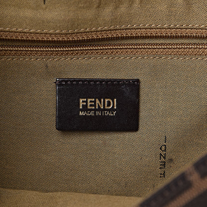 Fendi Zucca Vitello Classico No.1 Satchel Tobacco Moro 6 of 15