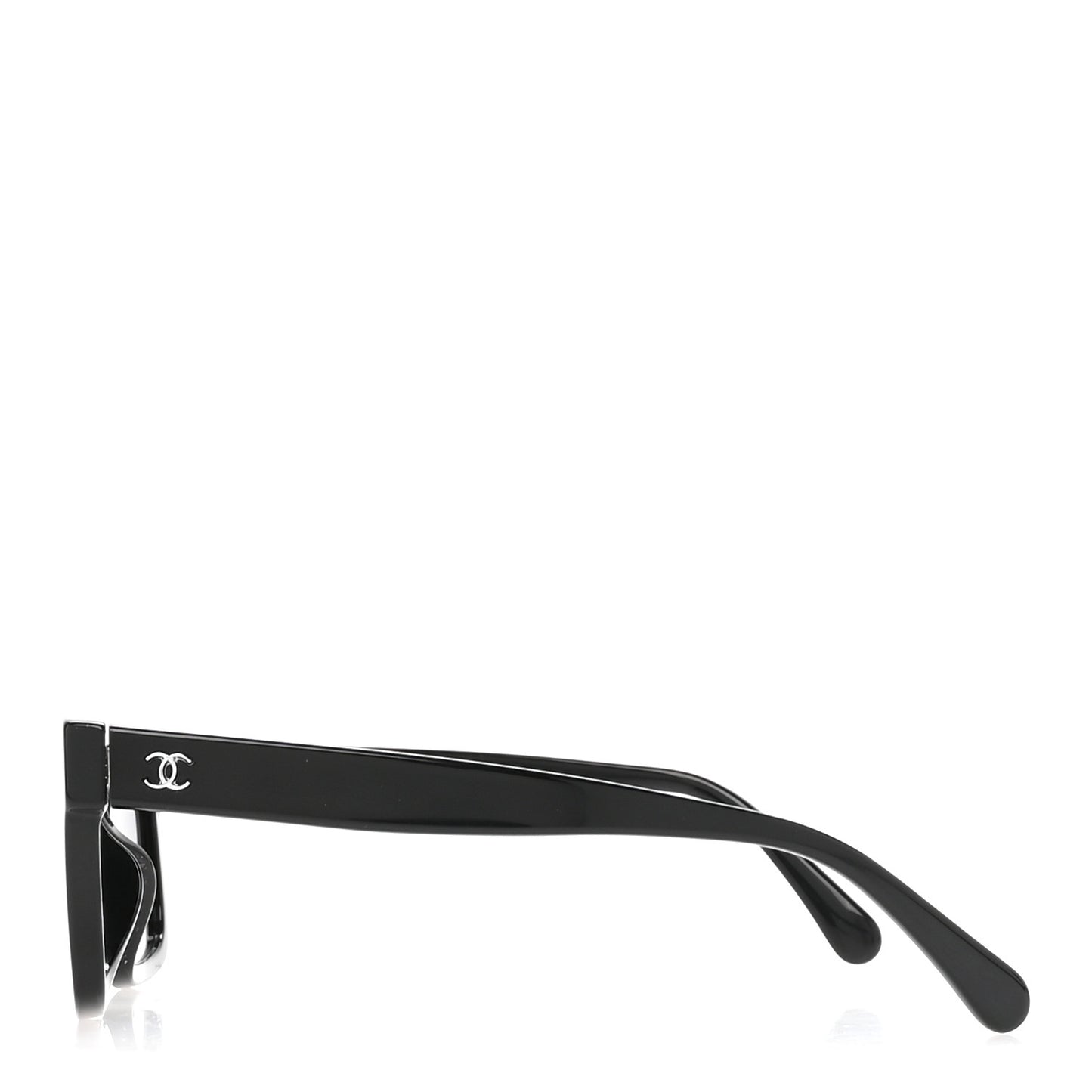 Acetate Polarized Square Sunglasses 5417-A Black
