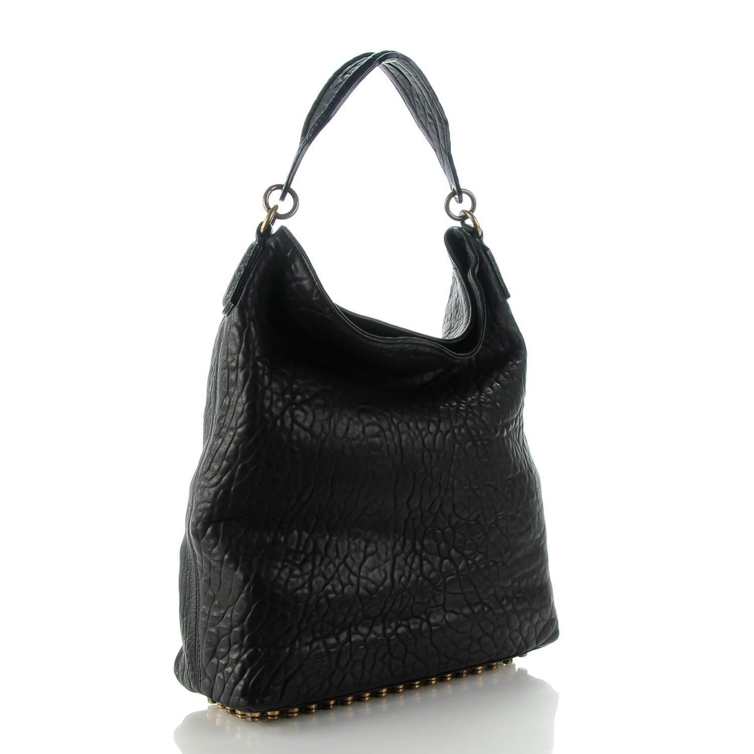 Alexander Wang Pebbled Lambskin Darcy Hobo Black 3 of 6