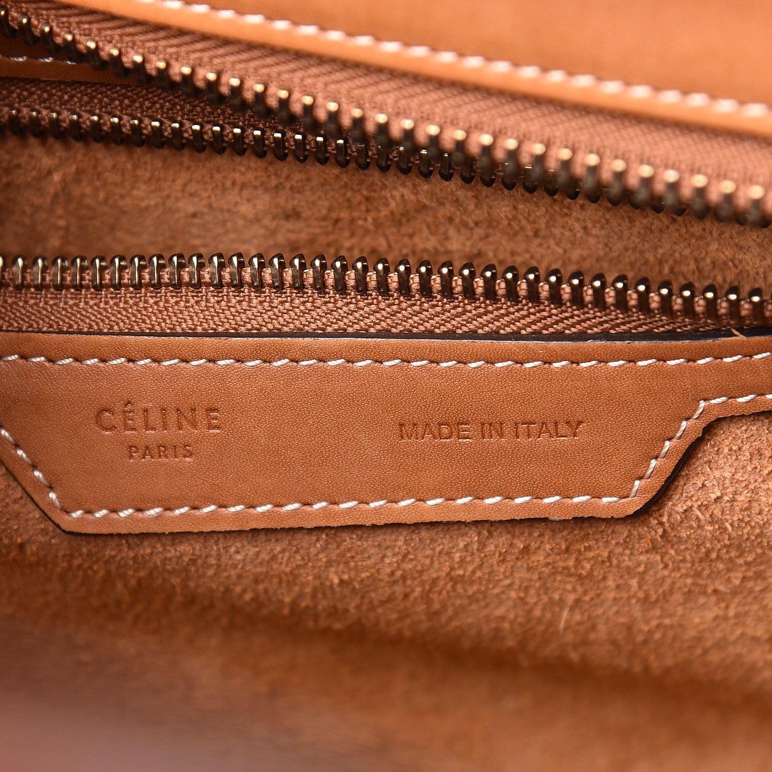 Celine Natural Calfskin Micro Luggage Tan 6 of 26